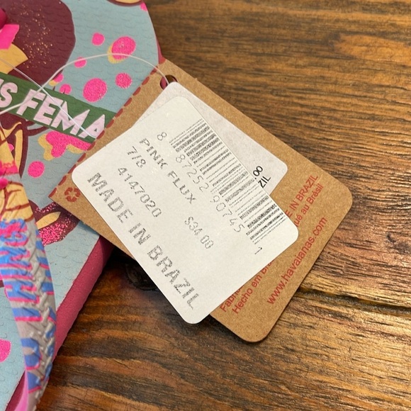 Havaianas x Disney | Mickey Mouse | Sandals Thong Flip Flops | Women’s 7/8 - Picture 6 of 6